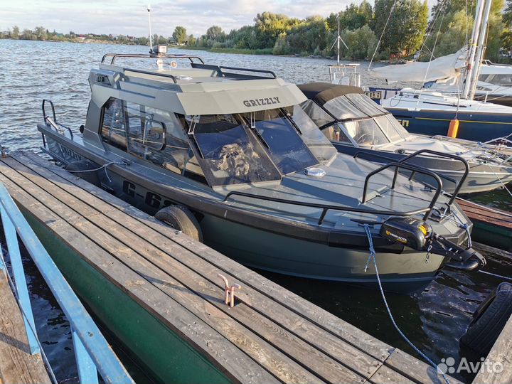 Катер grizzly G680 PRO cruiser + Suzuki df225tx
