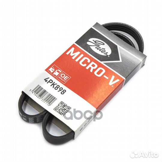 4 PK 898 ремень поликлиновой Gates 4PK898 Gates