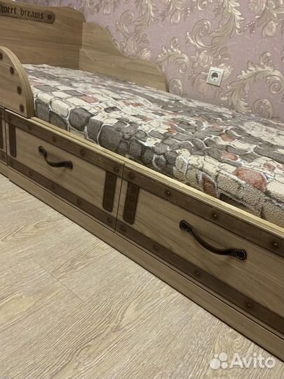 Кровать lazurit с матрасом