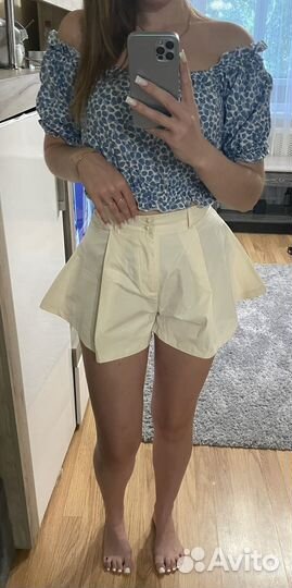 Юбка шорты и топ