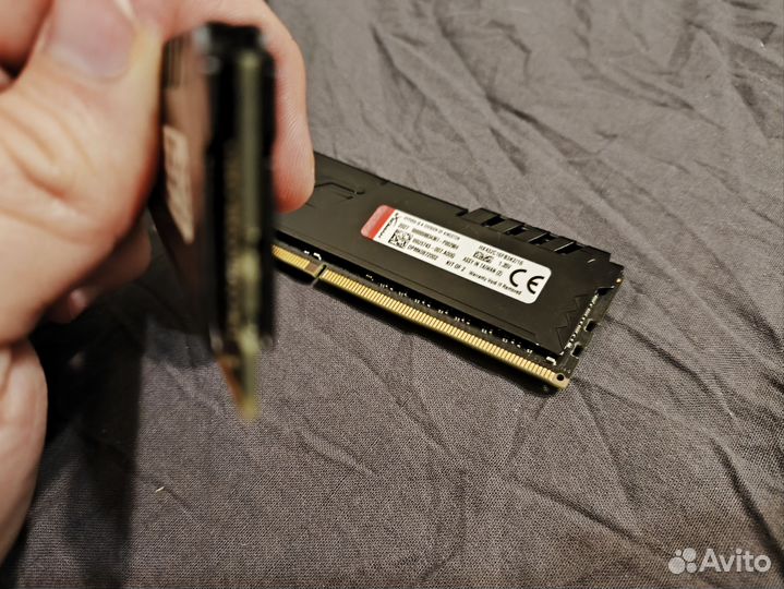 Оперативная память ddr4 16gb 3200 HyperX Fury