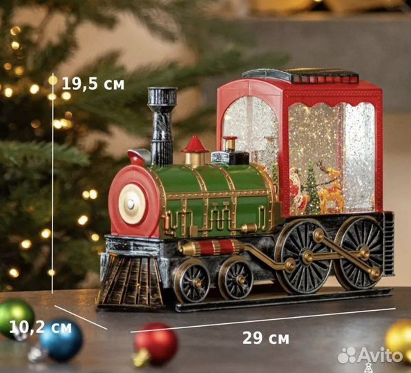 Новогодний музыкальный светильник