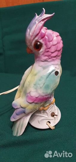 Светильник Ночник. попугай. гдр. рабочий