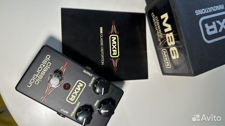 Гитарная педаль MXR M86 Classic Distortion