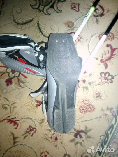 Лыжи беговые Larsen Active с палками и ботинками