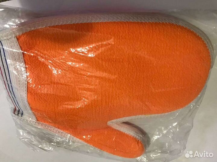 Мочалка варежка