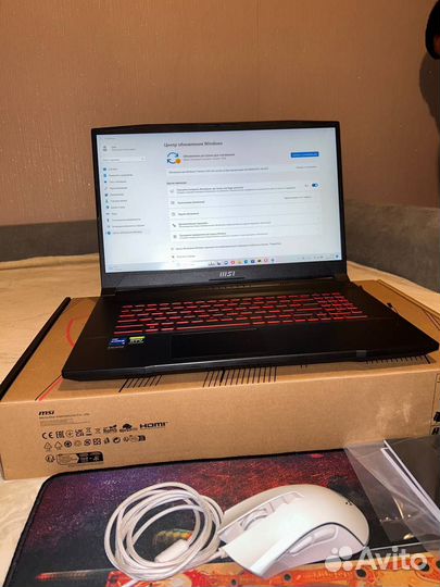 MSI Katana GF76 12UE-659XRU черный