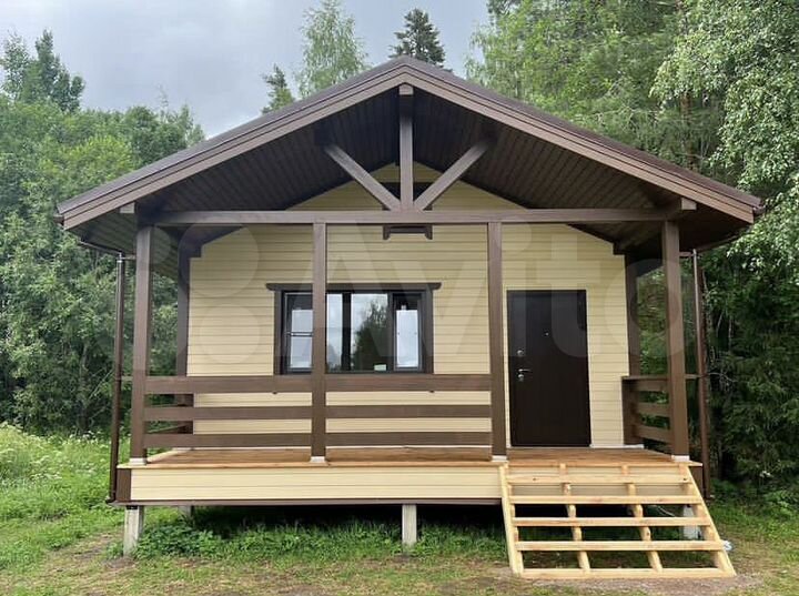 Дом 48 м² на участке 8,5 сот.