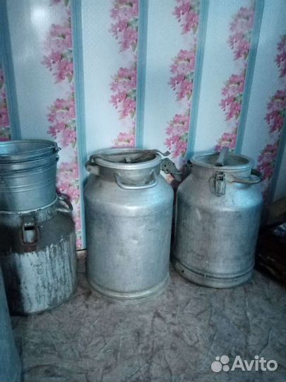 Фляга алюминиевая бу 40л