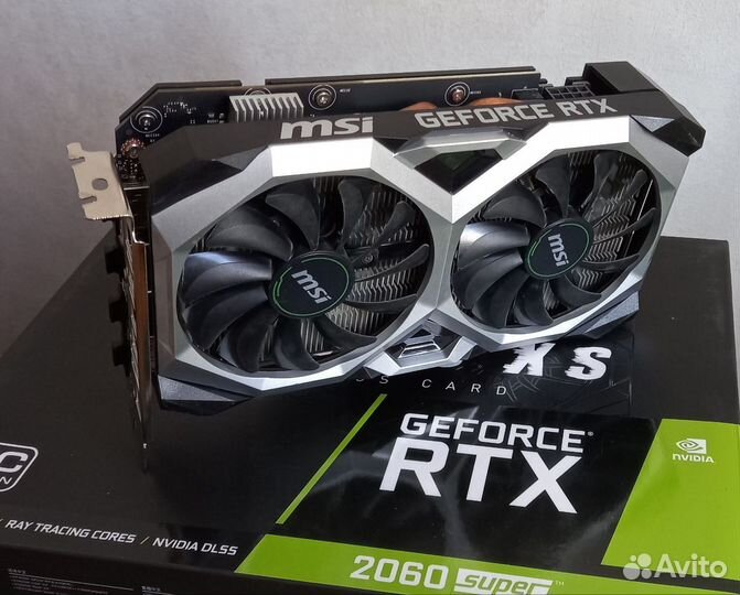 Видеокарта RTX 2060 Super MSI 8 gb