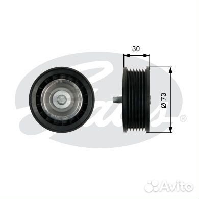 T36435 Направляющий ролик привода вспомогательных