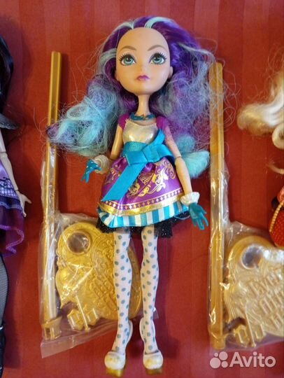 Ever after high Рэйвен Квин Мэделин Хэттер Эппл