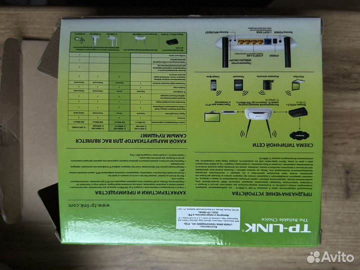 Wifi роутер tp link