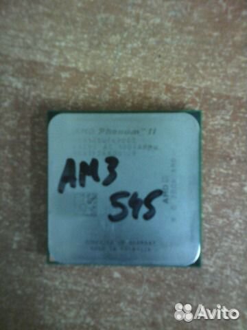AMD Phenom II 545 (AM3, L3 6144Kb)
