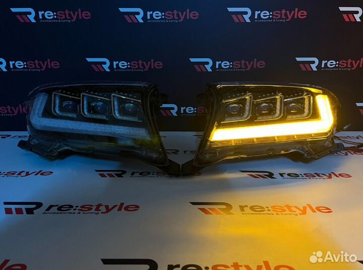 Фары Toyota Land Cruiser 200 2м 12-15 LED D1811