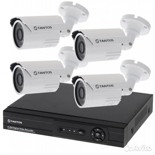 Комплекты Видеонаблюдения. Просмотр с телефона