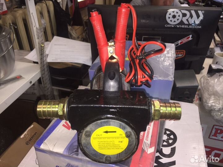 Насос для перекачки топлива 12V/24