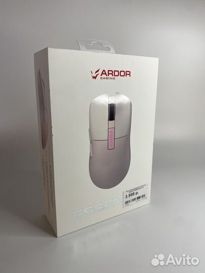 Игровая мышка белая