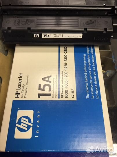 Картридж HP 49А, HP 15А