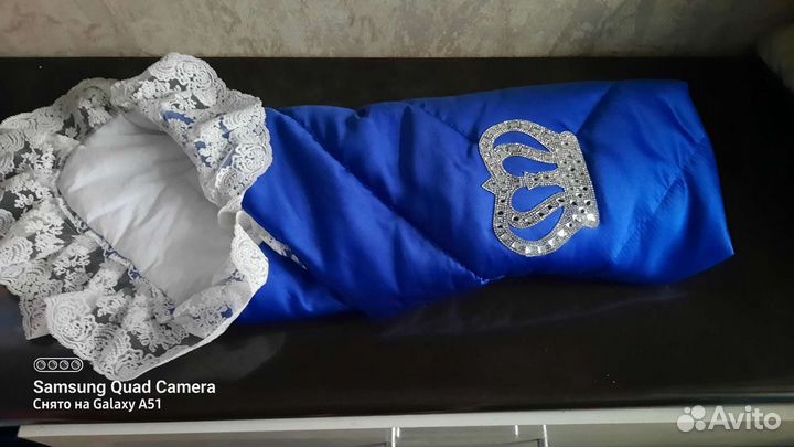 Зимнее одеяло на выписку