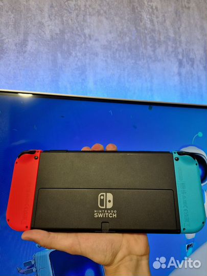 Nintendo Switch Oled 64+64GB (Не прошитая)