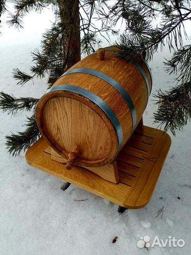 Бочка дубовая