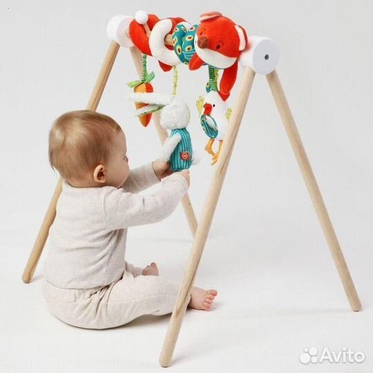 Развивающая игрушка-спираль Лисичка Люся