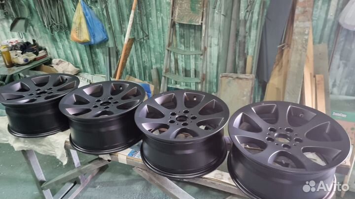 Пескоструйная обработка, чистка автодисков