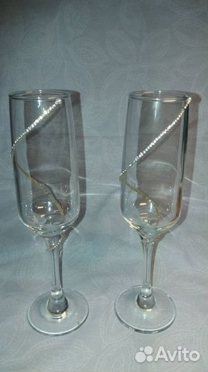 Бокалы свадебные