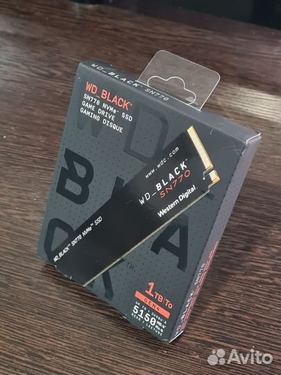 SSD Western Digital Black sn770 1Тб