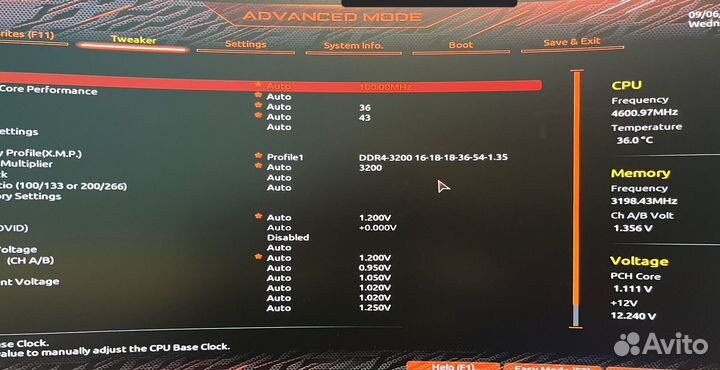 Оперативная память corsair DDR4 16Gb 3200 MHz
