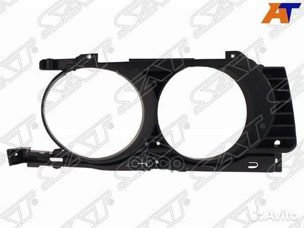 Очко фары BMW E34 89-95 RH ST-BM52-093-1 Sat