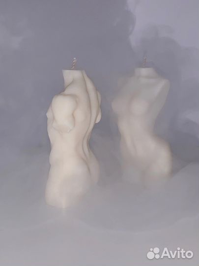 Ароматизированные свечи женского тела