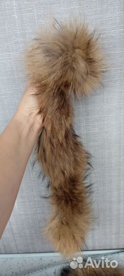 Мех натуральный опушка на капюшон