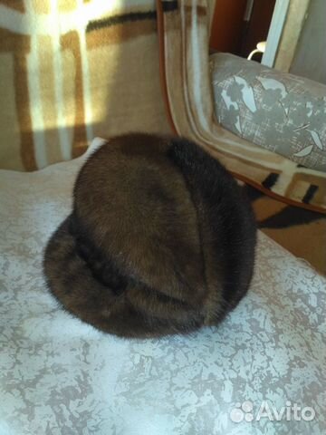 Шапка норковая женская бу