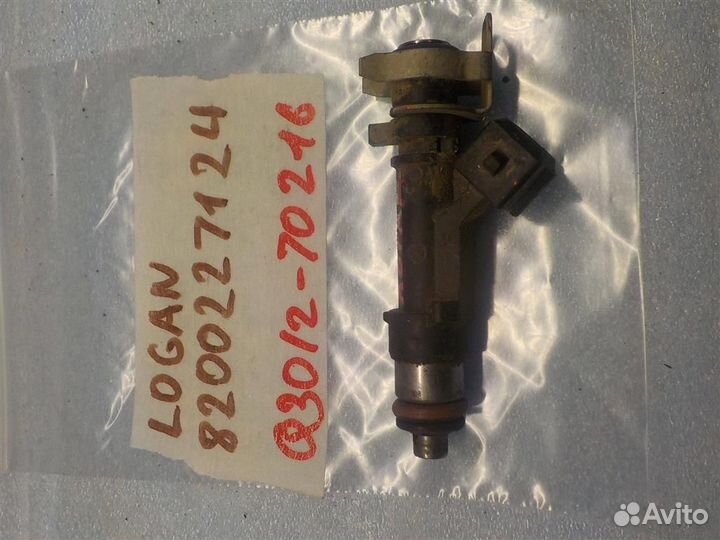 Форсунка инжекторная электрическая Renault Logan