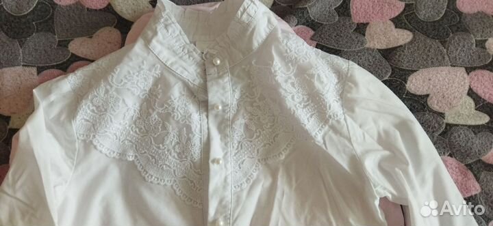 Рубашка школьная