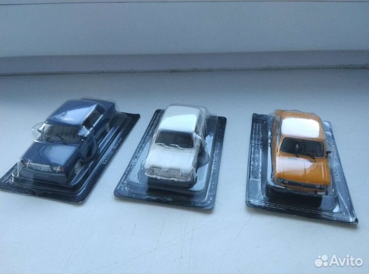 Модели. 1.43.Ваз 2107,2101,2106