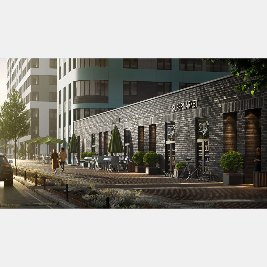 Квартира-студия, 23,6 м², 13/15 эт.