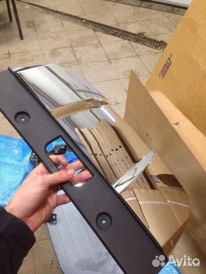 Диффузор с насадками 63 AMG Mercedes GL X166