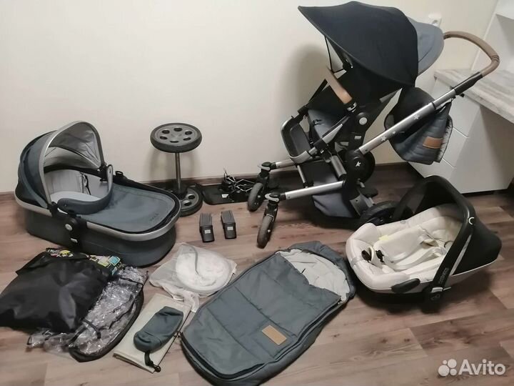 Коляска joolz day quadro blu