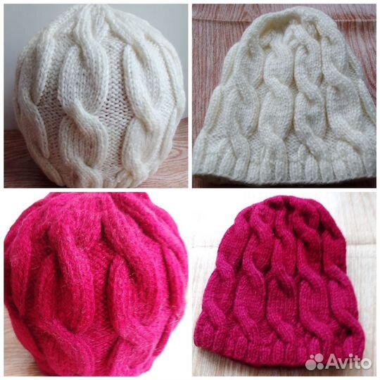 Шапка женская вязаная