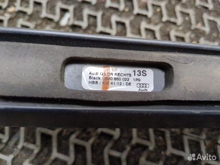 Рейлинг на крышу (одиночка) Audi Q3, 2012