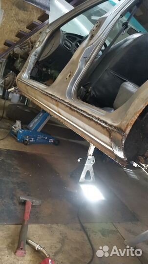 Ремонт, замена порогов, арки