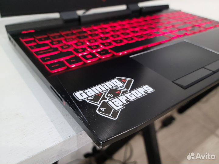 Игровой ноутбук HP Omen i5-gen8/GTX1050/16Gb