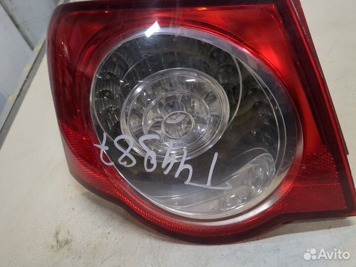 Фонарь (задний) левый Volkswagen Passat 6, 2007