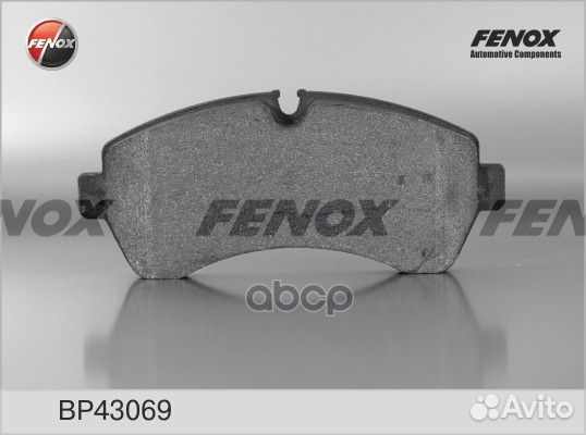 Колодки тормозные дисковые BP43069 fenox