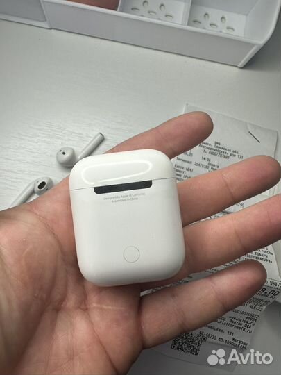 Беспроводные наушники apple airpods 2
