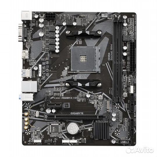 Материнская плата Gigabyte A520M K V2 (AM4) Новая