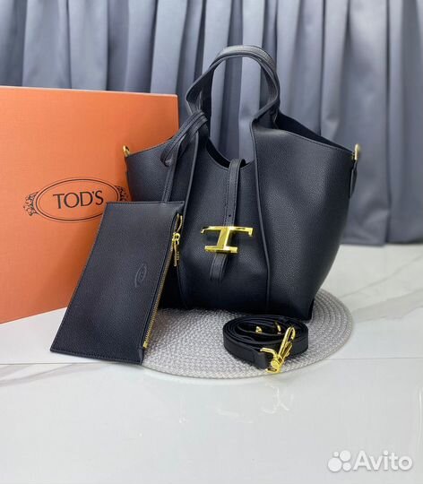 Сумка женская tods натуральная кожа